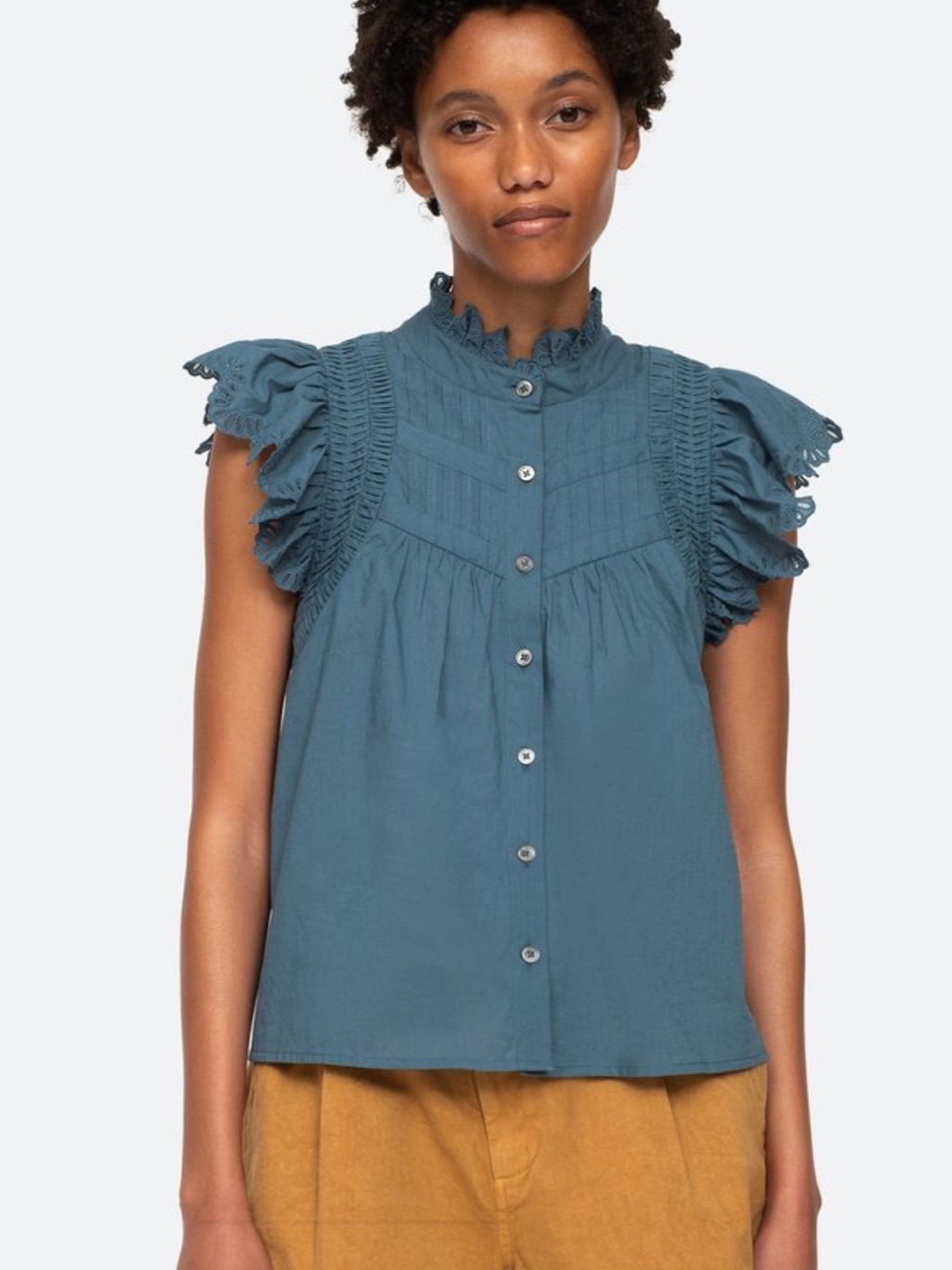 Sea New York The Adrienne Button Down Size M